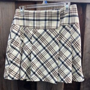 🖤The Limited Stretch-🖤Short Pleaded, Plaid Skirt